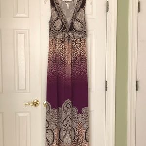 Soma Multi-Colored Maxi Dress